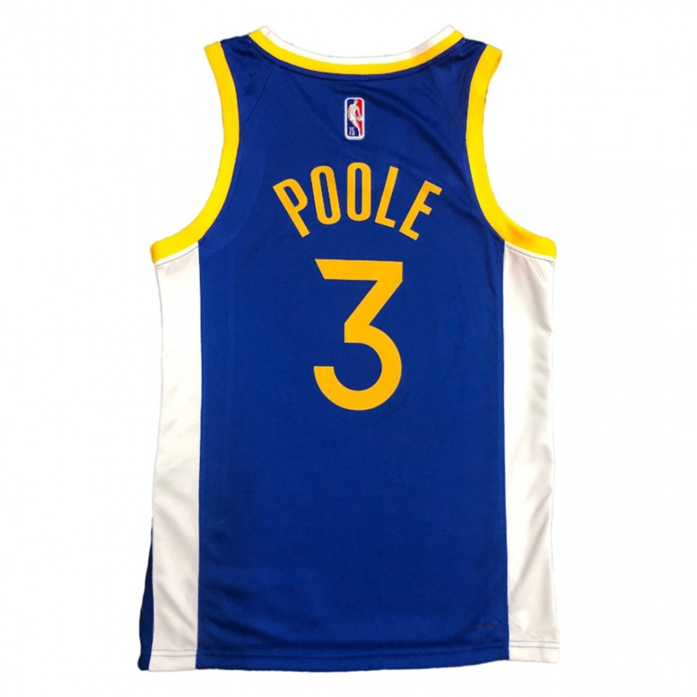 Men's Golden State Warriors Jordan Poole #3 Royal 2021/22 Swingman Jersey - Icon Edition-Pro Kit Vault | Brand New 26/27 Sports Jerseys